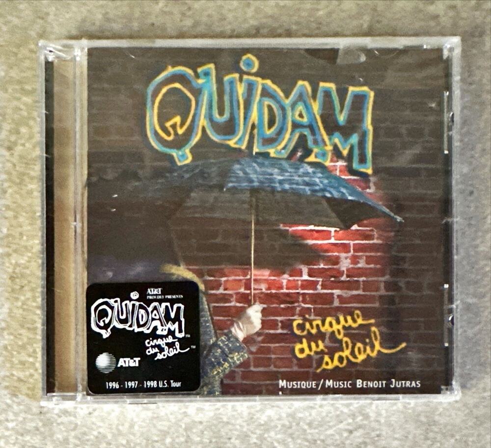 NEW Cirque Du Soleil Quidam CD Q7427A Factory Sealed with Hype Sticker AT&T